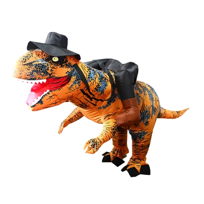 Фото: Надувной карнавальный костюм Всадник на динозавре FZ1772-3 Надувной карнавальный костюм Всадник на динозавре FZ1772-3