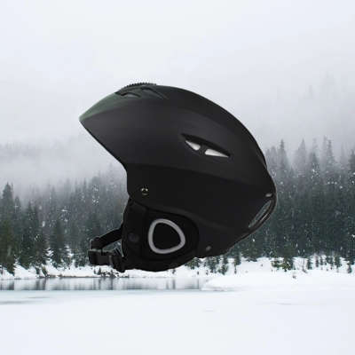 Фото: Шлем для горных лыж и сноуборда Sportavia с зимней подкладкой, черный, размер L-3 Шлем для горных лыж и сноуборда Sportavia с зимней подкладкой, черный, размер L-3